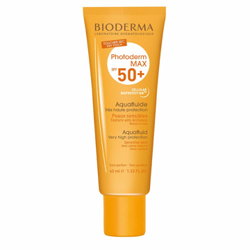 کرم ضد آفتاب بیودرما مدل فتودرم مکس آکوا فلوئید SPF50  ( بی رنگ )
