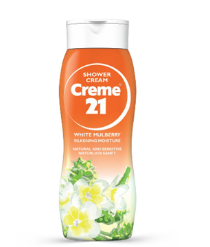 شامپو بدن کرمی کرم 21 مدل White Mulberry 