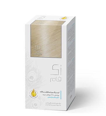 کیت رنگ مو زی فام شماره 111