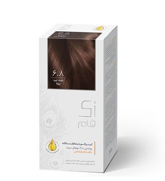 کیت رنگ مو زی فام شماره 6.8