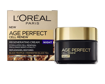 کرم ضد چروک شب ایج پرفکت لورال مدل Age Perfect Cell Renew