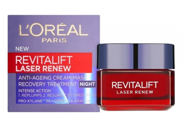 کرم ضد چروک شب رویتالیفت لیزر لورال مدل Revitalift Laser Renew 