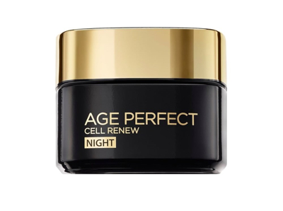 کرم ضد چروک شب ایج پرفکت لورال مدل Age Perfect Cell Renew