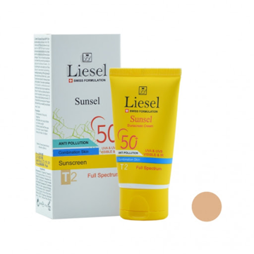 ضدآفتاب سانسل پوست مختلط لایسل T2